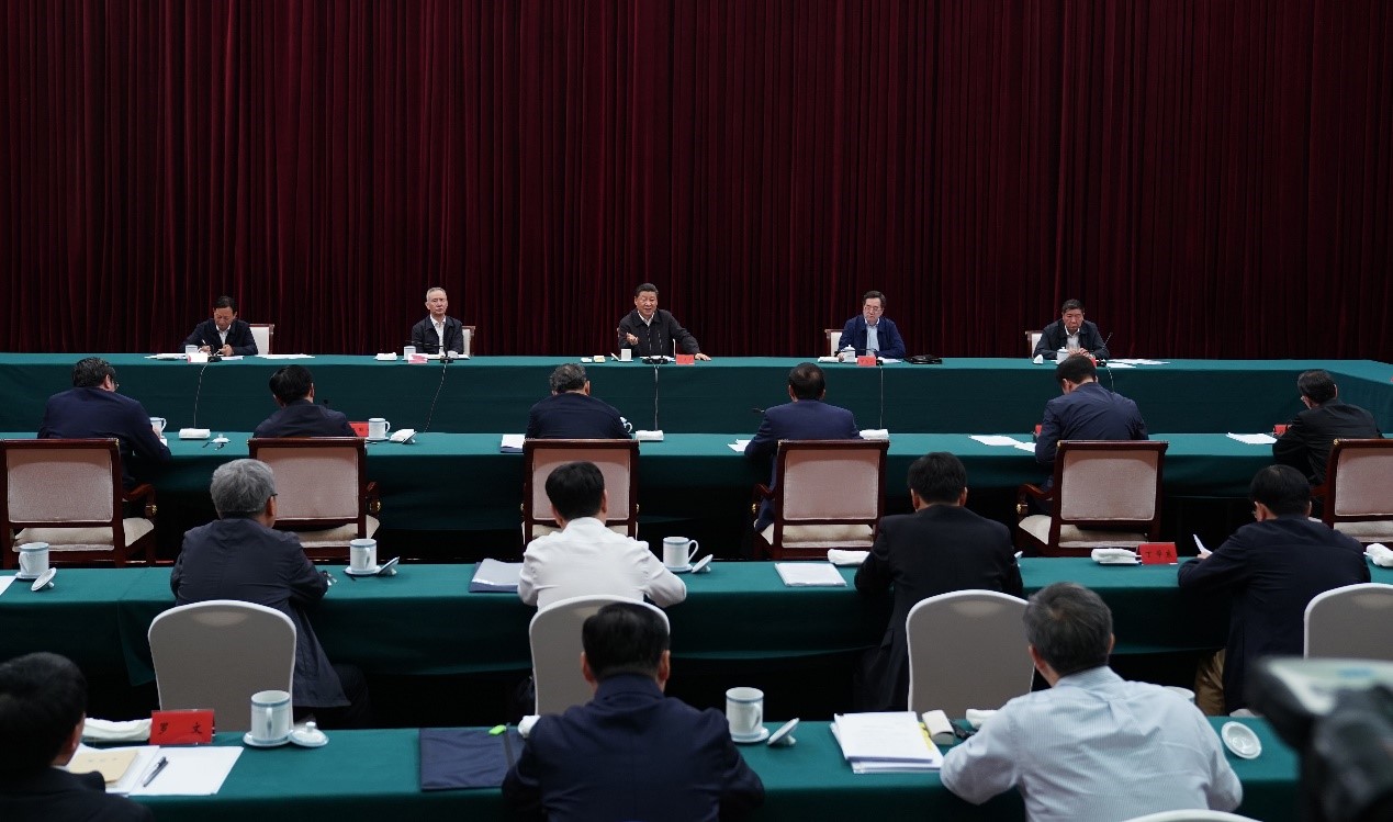 2019年5月20日至22日，中共中央總書記、國(guó)家主席、中央軍委主席習(xí)近平在江西考察，主持召開推動(dòng)中部地區(qū)崛起工作座談會(huì)并發(fā)表重要講話。新華社記者 謝環(huán)馳 攝 